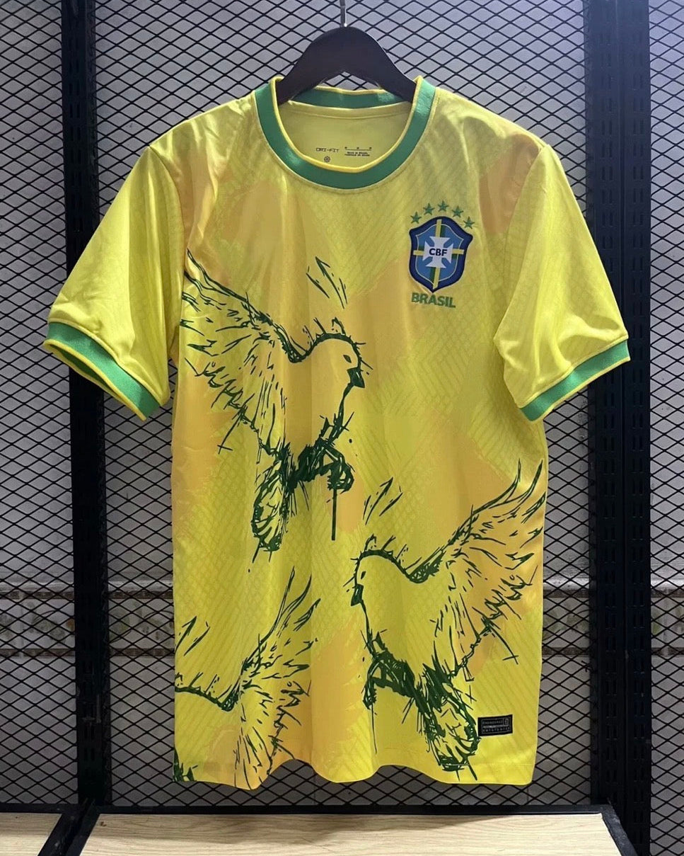 BRÉSIL 24/25 JAUNE CONCEPT OISEAU